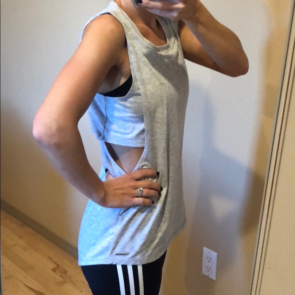Small workout shirt